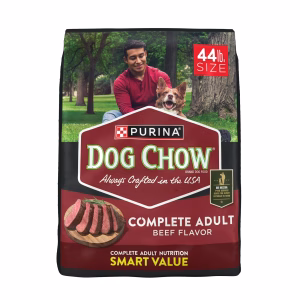 Purina Dog Chow Complete Adult Dry Dog Food for Adult Dogs, Kibble Beef Flavor