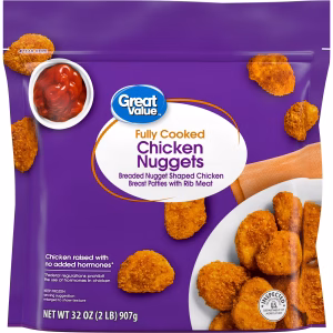 Great Value Fully Cooked Chicken Nuggets