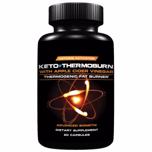 ThermoBurn™ Keto Pills + Apple Cider Vinegar Capsules. Thermogenic Fat Burner. Weight Loss, Detox, Diet Pills